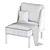 Regal Lounge Chair 3D model small image 3