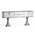 Elegant Longhi Oscar Sideboard 3D model small image 4