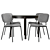 Elegant IKEA Dining Set 3D model small image 2