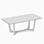 Choco Loran Dining Table 3D model small image 3