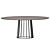 Modern Oval Dining Table by Mia Casa 3D model small image 1
