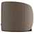 Elegant Ambrose Armchair: Modern Style, Supreme Comfort 3D model small image 4