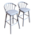 Bolia Sleek High Low Barstool: Stylish & Versatile! 3D model small image 6