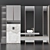 Elegant Bathroom Console Set 3D model small image 2