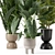 Ferm Living Bau Pot: Large Indoor Plant Set 3D model small image 2