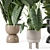 Ferm Living Bau Pot: Large Indoor Plant Set 3D model small image 6