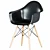 Modern Chair DAW: Sleek & Stylish 3D model small image 1