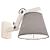 Modern Black Joga Wall Lamp 3D model small image 1