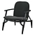 Elegant LOUISE Chair Design 3D model small image 1