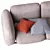 Mellow Collection: Stylish and Comfortable Sofa 3D model small image 3