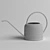 Metal Watering Can: Stylish and Functional 3D model small image 2