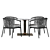 Elegant Varaschin Dining Set 3D model small image 3