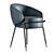 Elegant Little Dining Armchair: Longhi LLOyd 3D model small image 2