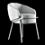 Elegant Little Dining Armchair: Longhi LLOyd 3D model small image 5