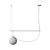 Artemide NH Suspension Lamp 3D model small image 2