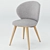 Anesis ROSE Chair: Elegant and Comfortable Seating Solution 3D model small image 1