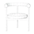Sleek Bowl Chair | Modern Design 3D model small image 4