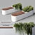 Green Oasis Bench: Deco Street Furniture 3D model small image 1