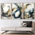 Aquarelle Textured Large Wall Paintings 3D model small image 2