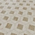 Beige Brussels Matte Ceramic Tiles 3D model small image 1