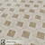 Beige Brussels Matte Ceramic Tiles 3D model small image 4