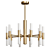 Sleek Chandelier Collection 3D model small image 3