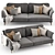 MAXIM Nube Italia: Stylish and Comfortable Sofa 3D model small image 1