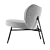 Elegant Rosa Chair: Stylish and Functional 3D model small image 2