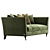 Victory Classic Sofa: Perfection in Proportions 3D model small image 4