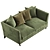 Victory Classic Sofa: Perfection in Proportions 3D model small image 6