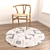 Versatile Set of 3D Rugs 3D model small image 2