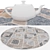 Versatile Set of 3D Rugs 3D model small image 4