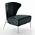 Ima Fan Too Lounge Chair: Modern Comfort and Style 3D model small image 5