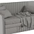 Aaru Twin Daybed with Trundle - Stylish Sofa Bed 3D model small image 5