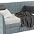 Aaru Twin Daybed with Trundle - Stylish Sofa Bed 3D model small image 7