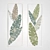 ImperiLoft Leaf Wall Decor 3D model small image 2