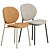 Retro-Style Ines Chairs: Elegant & Stylish 3D model small image 1