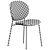 Retro-Style Ines Chairs: Elegant & Stylish 3D model small image 3