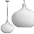 Coastal Dover Pendant Light 3D model small image 2