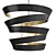 Modern Geometric Culter Pendant Light 3D model small image 1