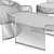 ALTANA Set: Stylish Chairs and Tables 3D model small image 5