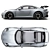 Sleek Porsche 911 GT3 2022 3D model small image 3