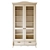 Cleopatra Bookcase #2: Exquisite Wood and Glass Design 3D model small image 2