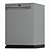 GE Cafe Appliances Dishwasher: Stylish Space-Saving Design 3D model small image 3