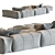 Saba N_1 Pixel: Elegant Contemporary Furniture 3D model small image 3