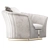 Luxury Giorgio Charisma Art Seater 3D model small image 5