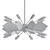 Elegant Italian Glass Chandelier 3D model small image 2