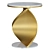 Sleek Marble Coffee Table: 100stolov 3D model small image 2