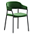 Elegant Signorina Dining Chair 3D model small image 3