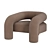 Modern Kosa Lounge Chair 3D model small image 2